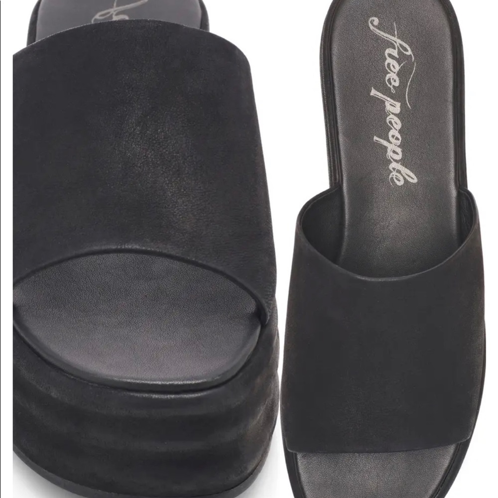 Free People Harbor Platform Sandals size 6